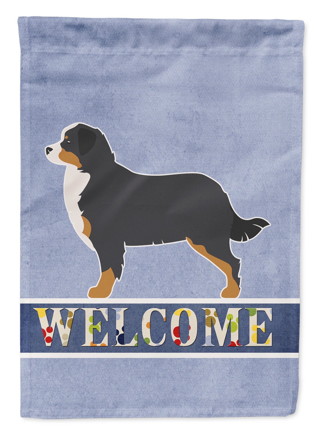 Bernese Mountain Dog Welcome Flag Garden Size BB5523GF  the-store.com.