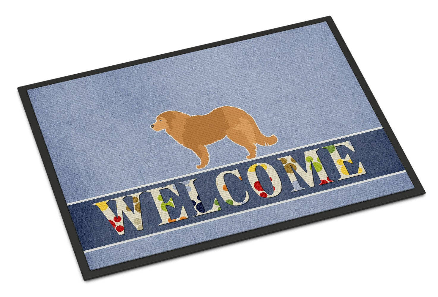 Caucasian Shepherd Dog Welcome Indoor or Outdoor Mat 24x36 BB5529JMAT by Caroline's Treasures