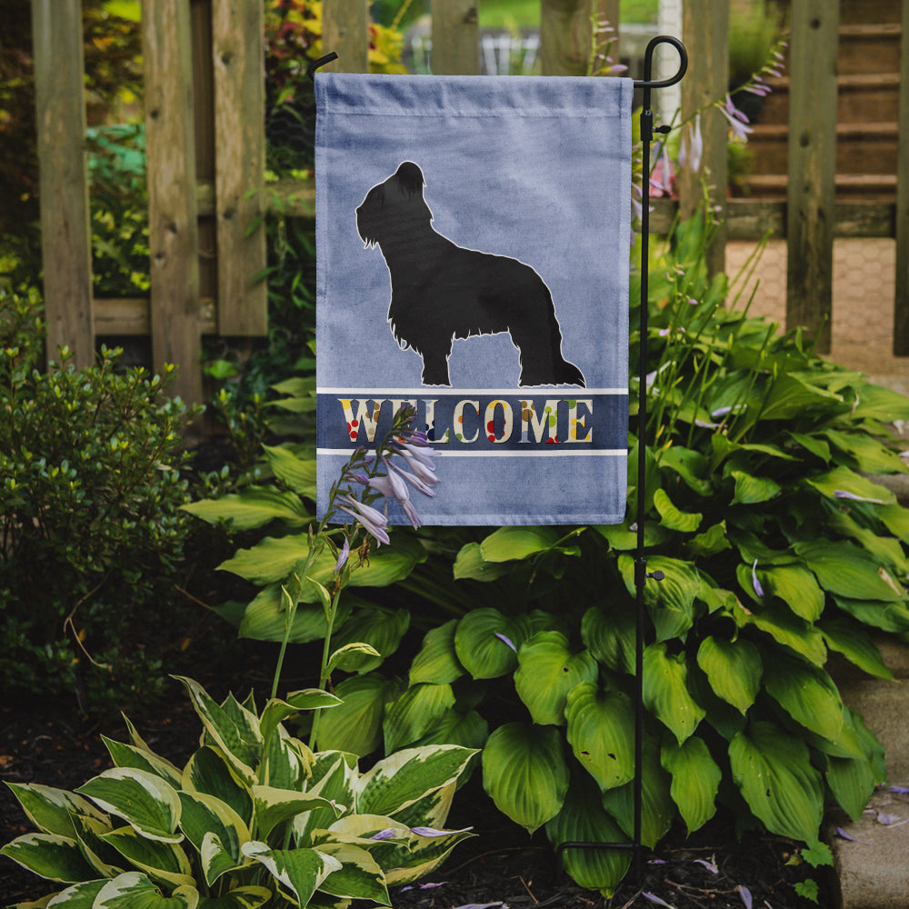 Briard Welcome Flag Garden Size BB5530GF  the-store.com.