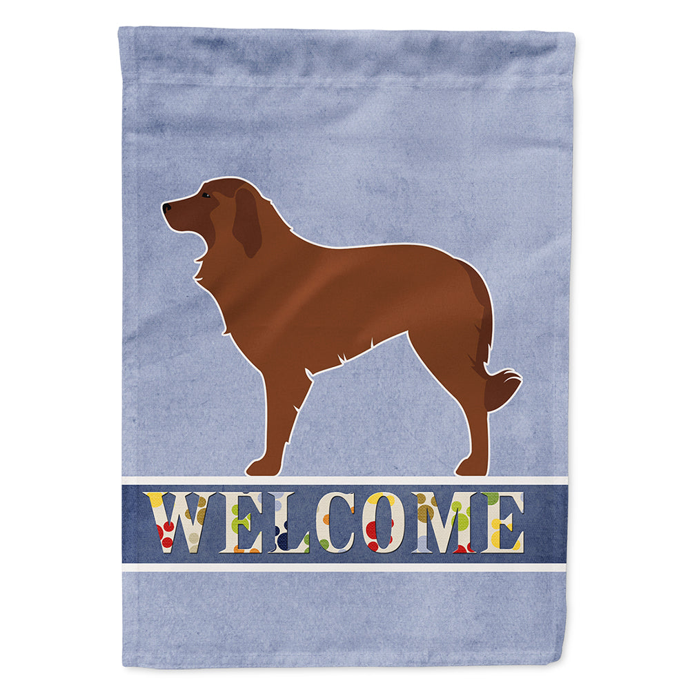 Portuguese Sheepdog Dog Welcome Flag Canvas House Size BB5535CHF  the-store.com.