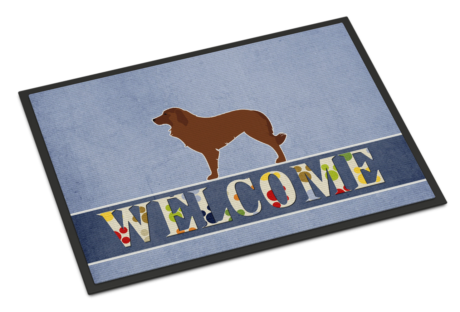 Portuguese Sheepdog Dog Welcome Indoor or Outdoor Mat 18x27 BB5535MAT - the-store.com