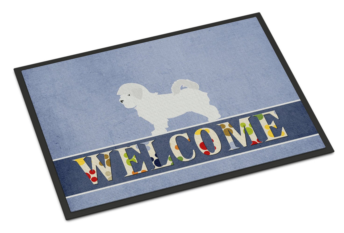 Maltese Welcome Indoor or Outdoor Mat 24x36 BB5540JMAT by Caroline&#39;s Treasures