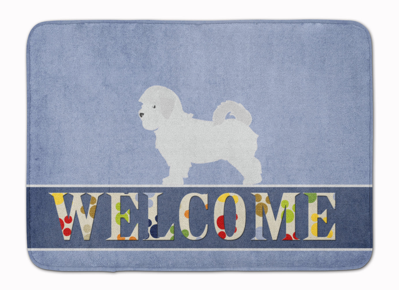 Maltese Welcome Machine Washable Memory Foam Mat BB5540RUG - the-store.com