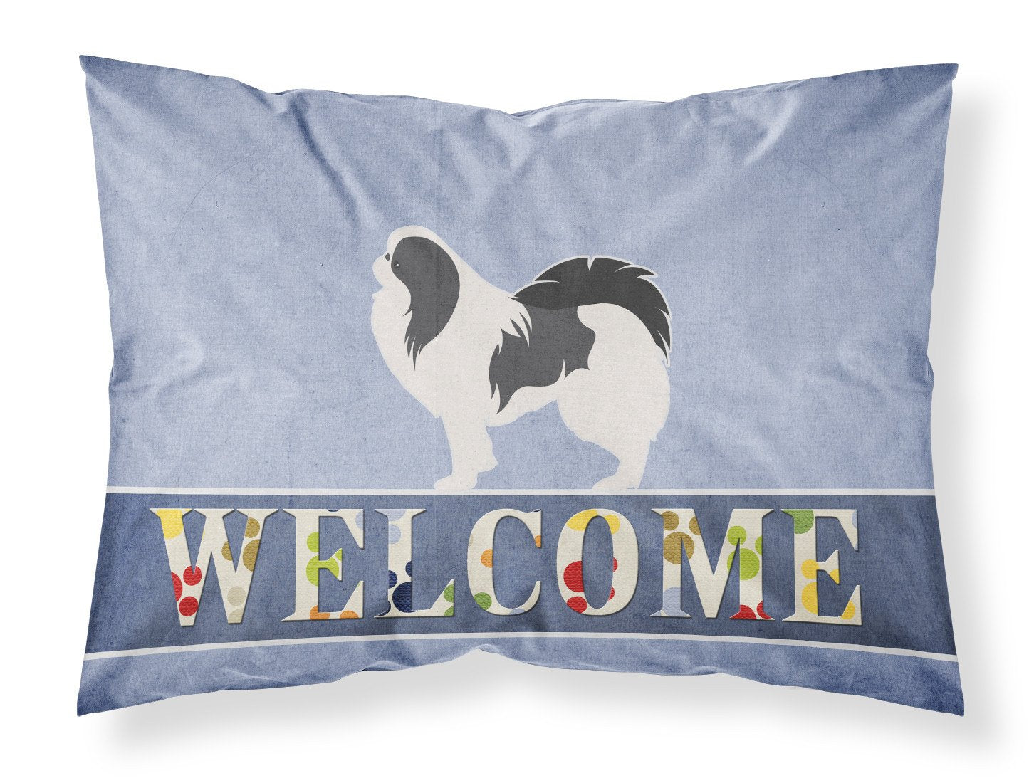 Japanese Chin Welcome Fabric Standard Pillowcase BB5541PILLOWCASE by Caroline's Treasures