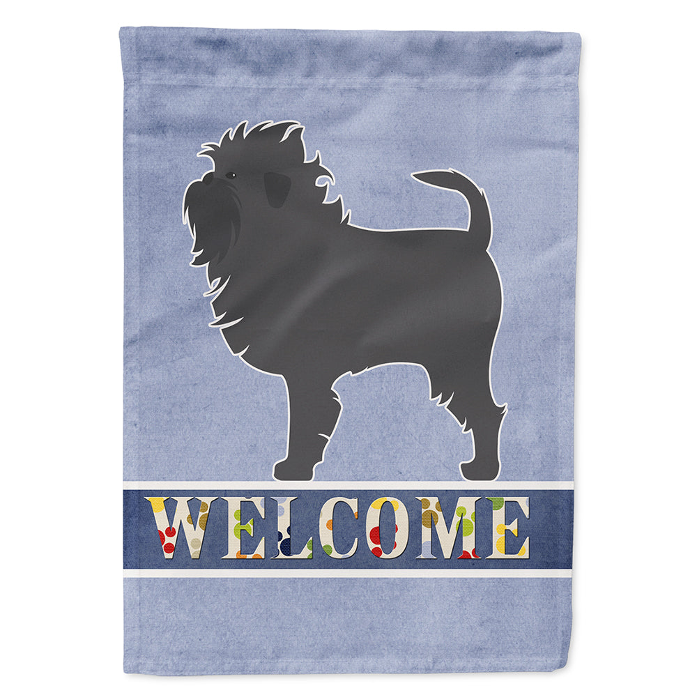 Affenpinscher Welcome Flag Canvas House Size BB5552CHF  the-store.com.