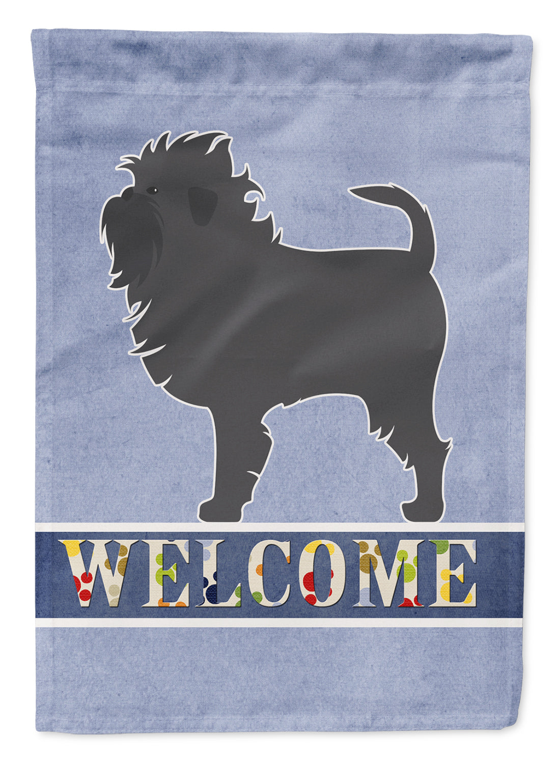 Affenpinscher Welcome Flag Garden Size BB5552GF  the-store.com.