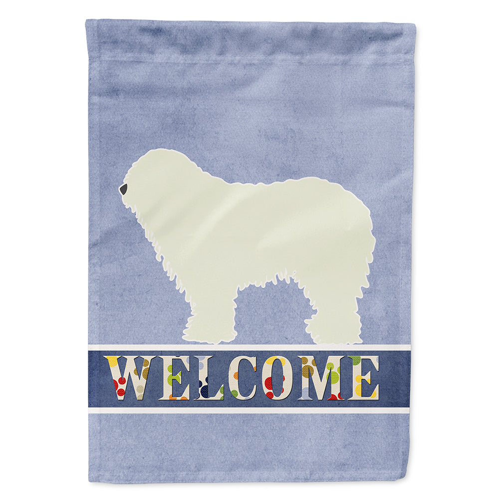 Komondor Welcome Flag Canvas House Size BB5559CHF  the-store.com.