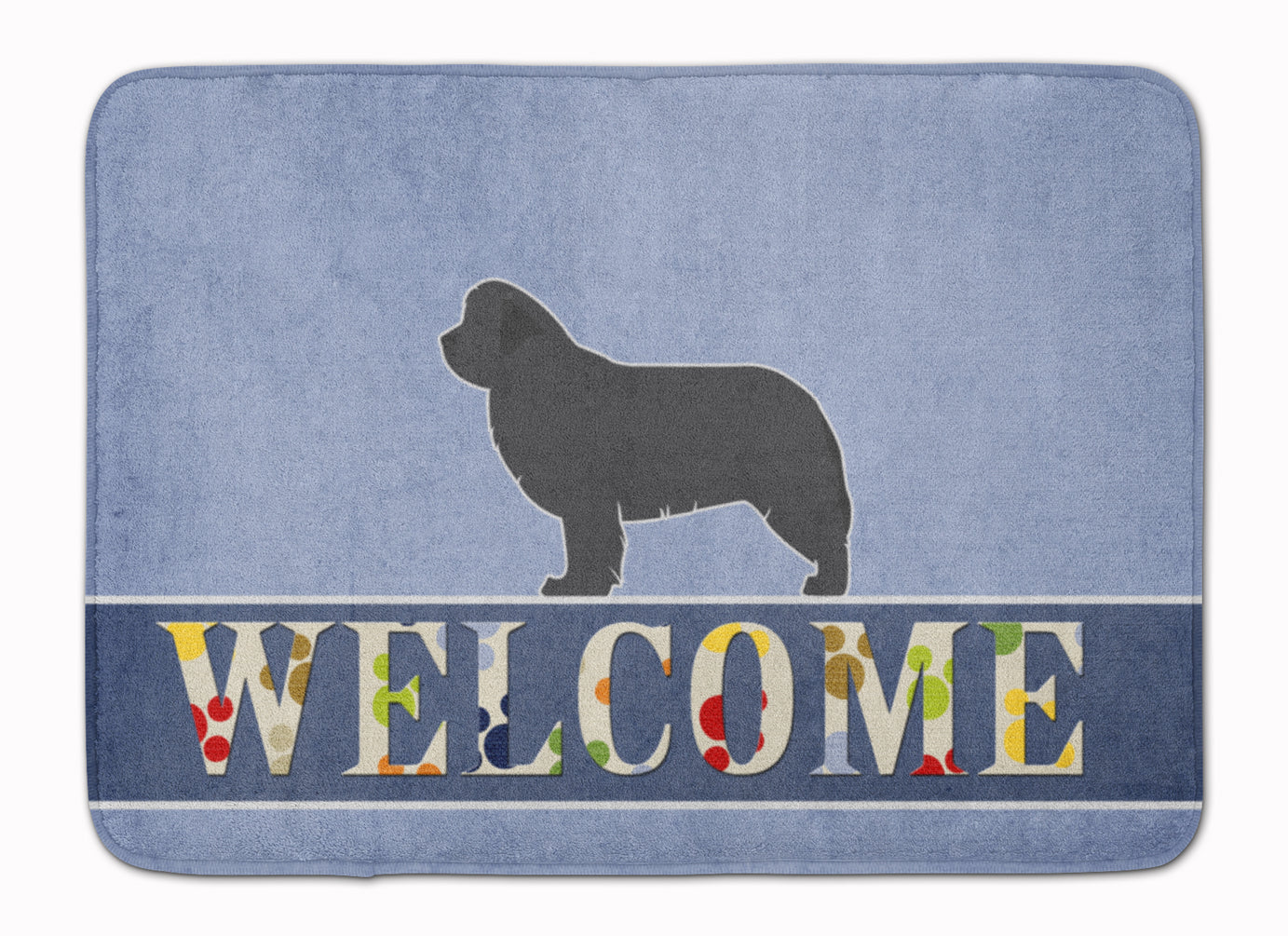 Newfoundland Welcome Machine Washable Memory Foam Mat BB5568RUG - the-store.com