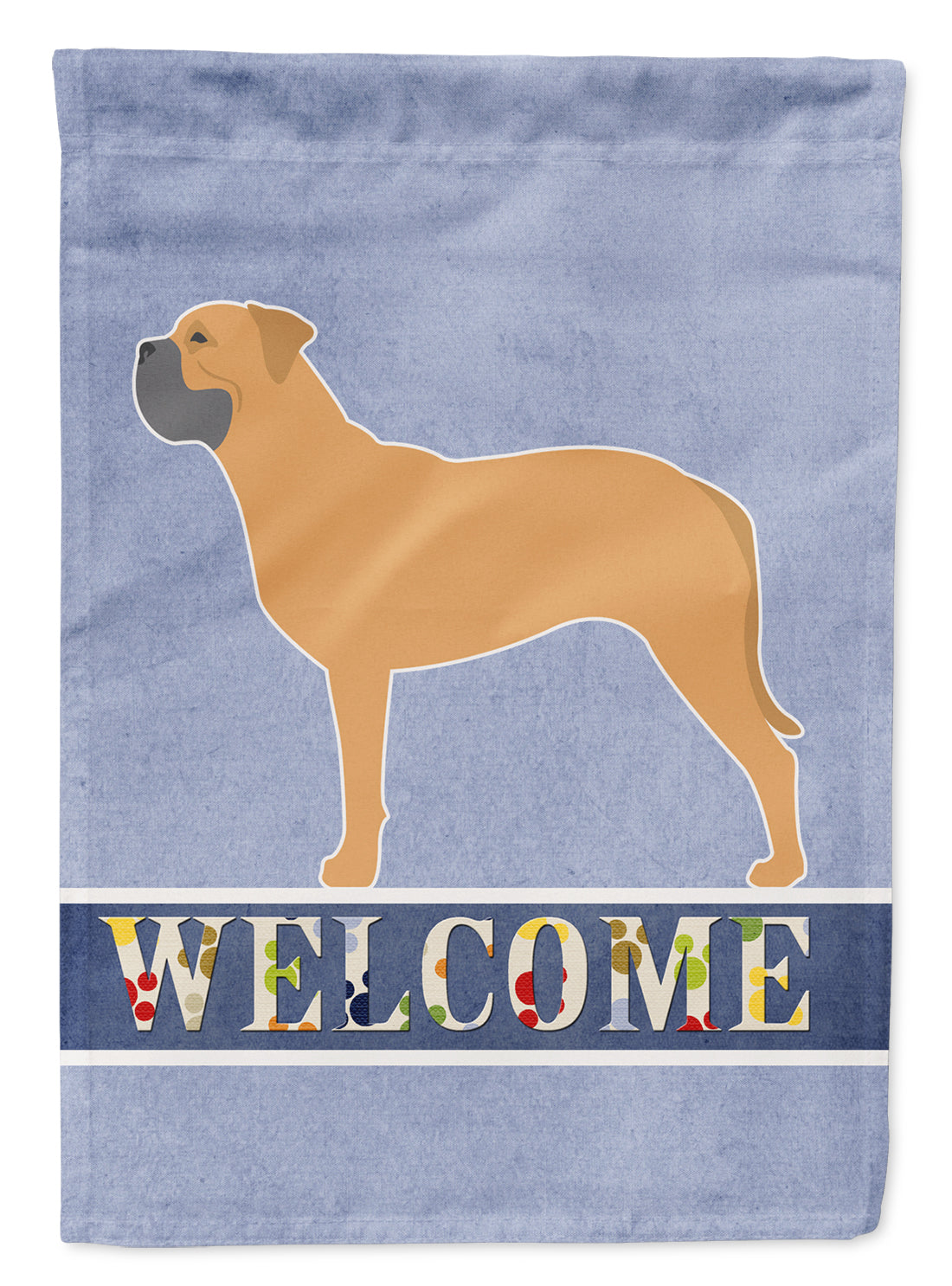 Bullmastiff Welcome Flag Garden Size BB5575GF  the-store.com.