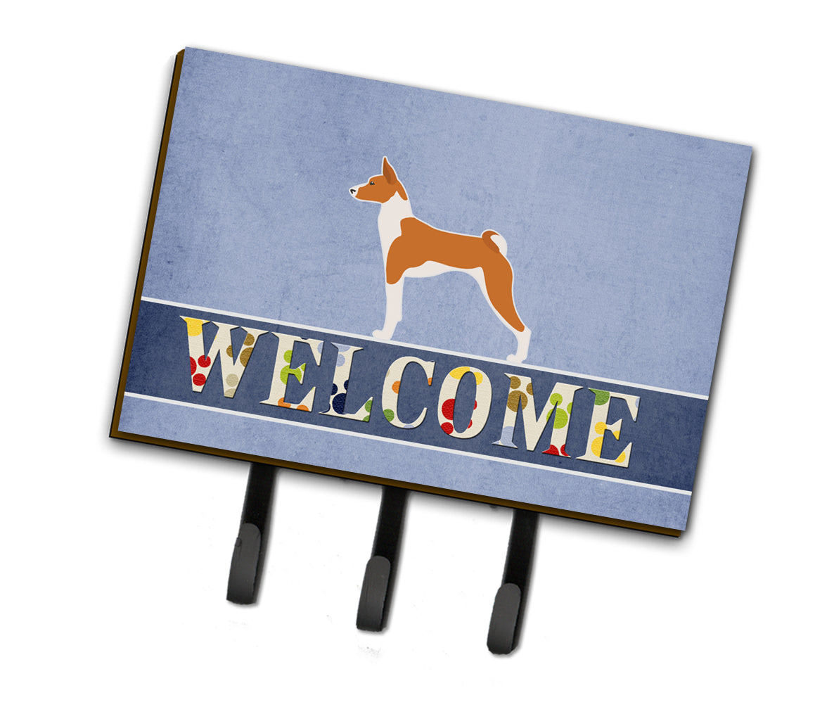 Basenji Welcome Leash or Key Holder BB5578TH68  the-store.com.