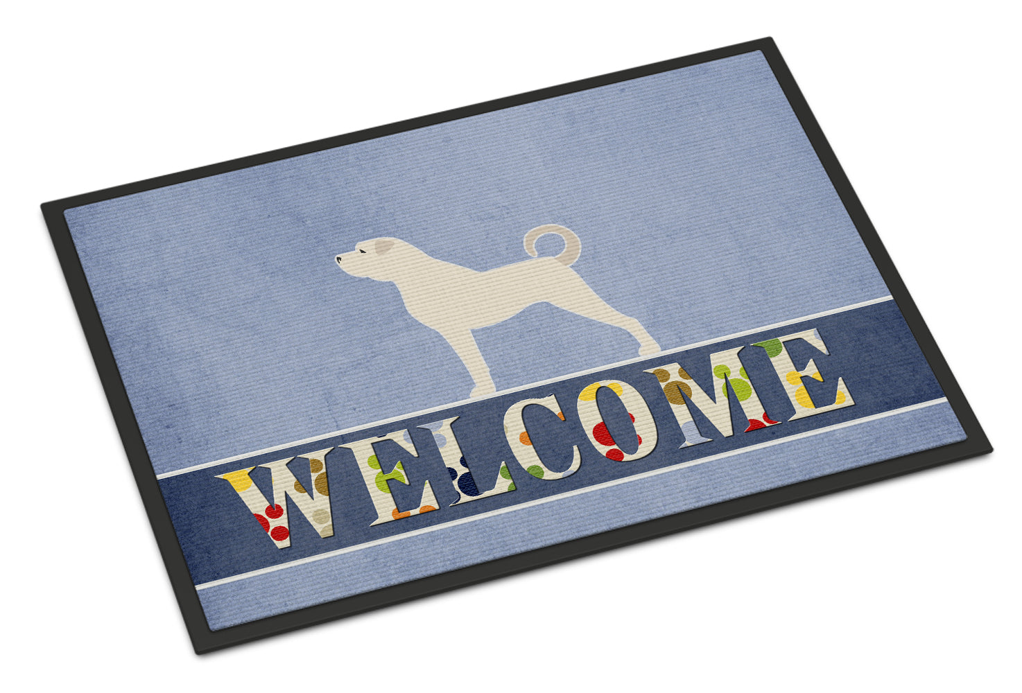 Anatolian Shepherd Welcome Indoor or Outdoor Mat 18x27 BB5581MAT - the-store.com