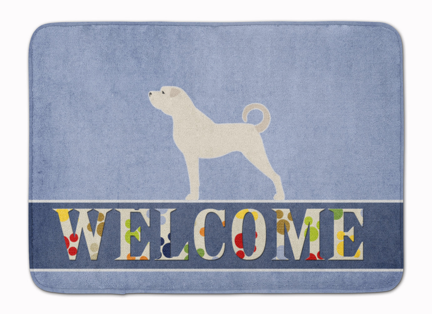 Anatolian Shepherd Welcome Machine Washable Memory Foam Mat BB5581RUG - the-store.com