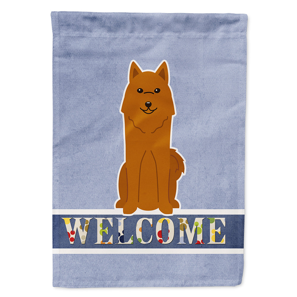 Karelian Bear Dog Welcome Flag Canvas House Size BB5603CHF  the-store.com.