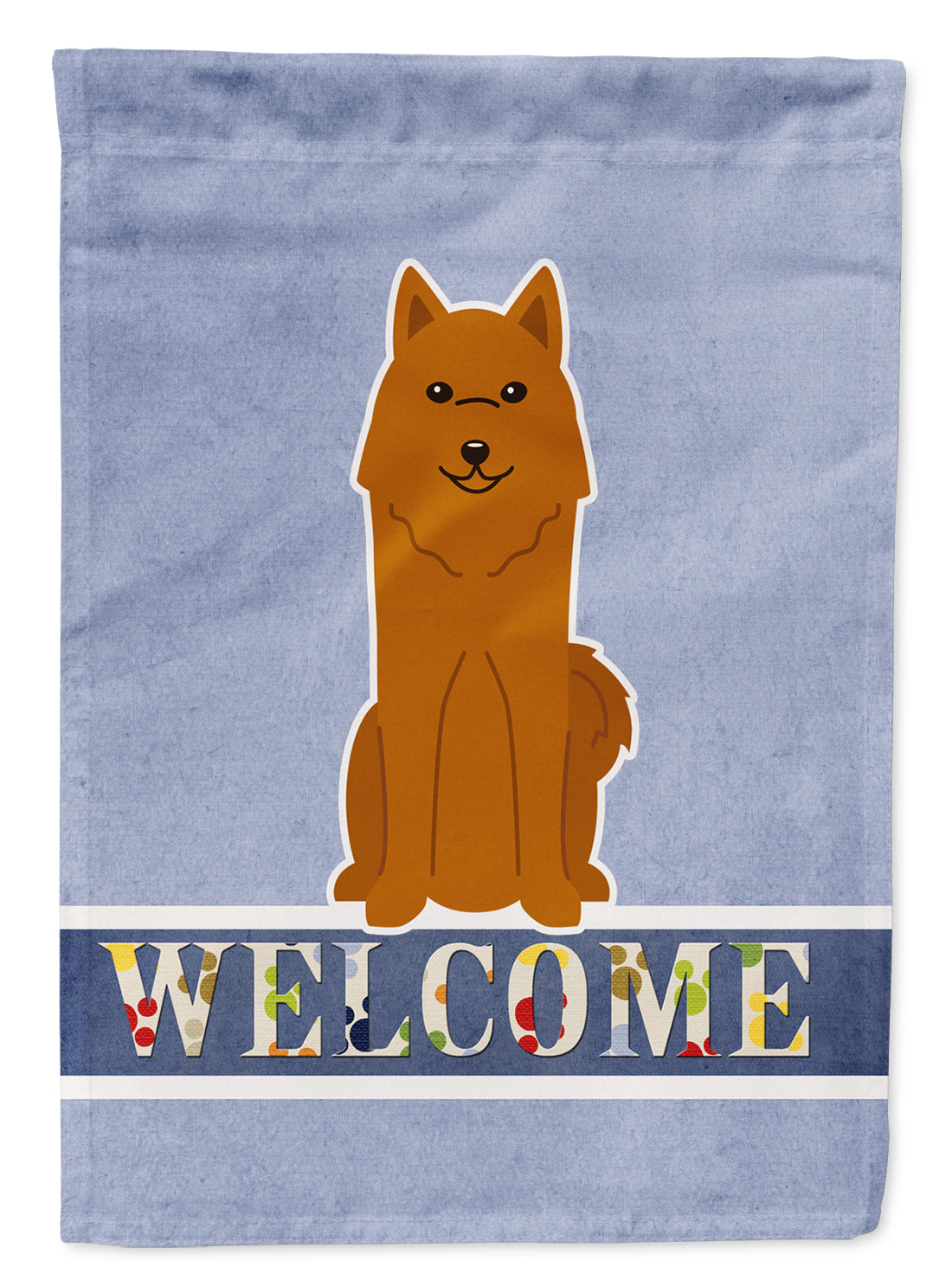 Karelian Bear Dog Welcome Flag Garden Size BB5603GF  the-store.com.