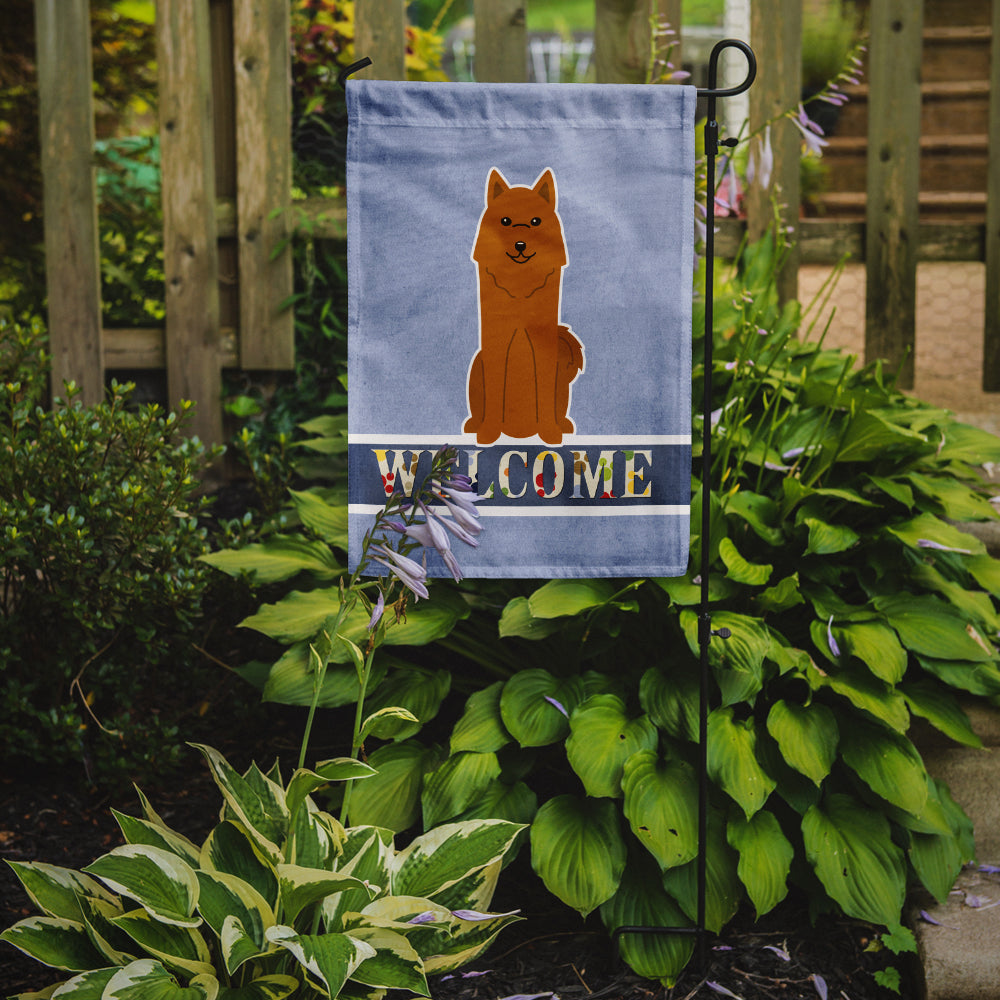 Karelian Bear Dog Welcome Flag Garden Size BB5603GF  the-store.com.