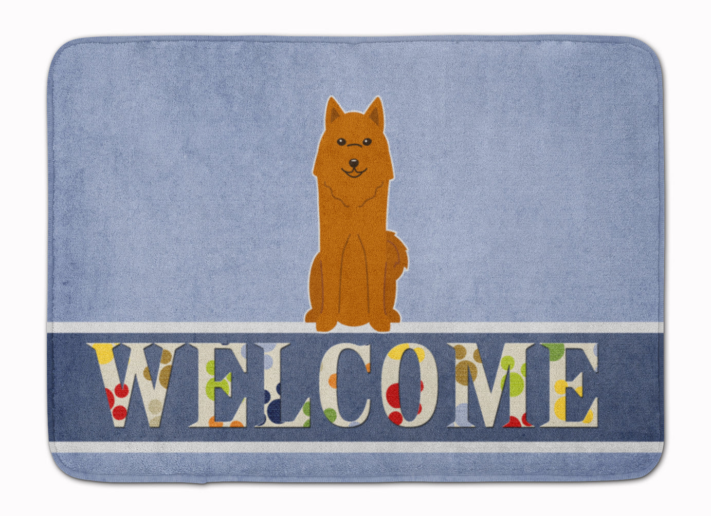 Karelian Bear Dog Welcome Machine Washable Memory Foam Mat BB5603RUG - the-store.com