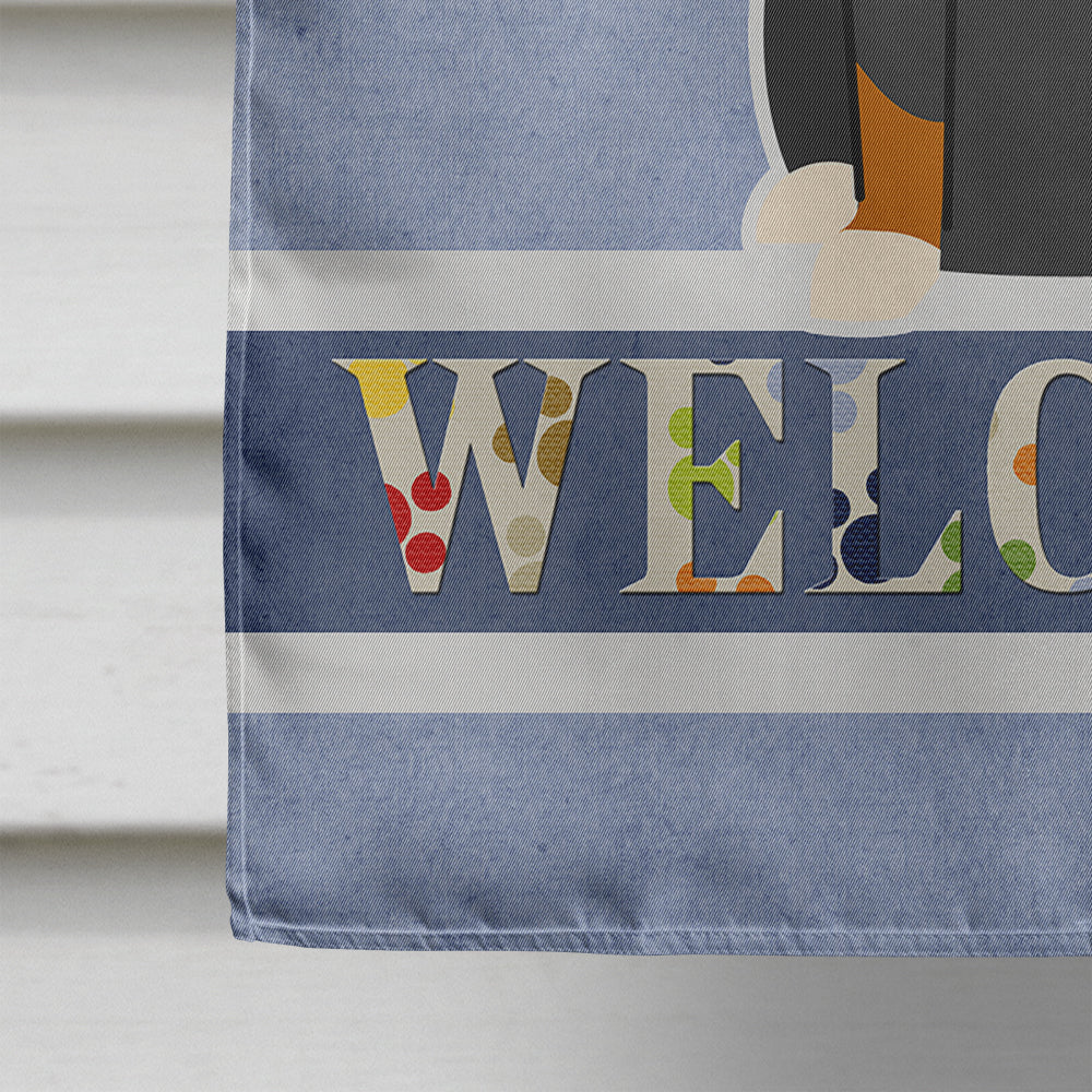 Entlebucher Welcome Flag Canvas House Size BB5619CHF  the-store.com.