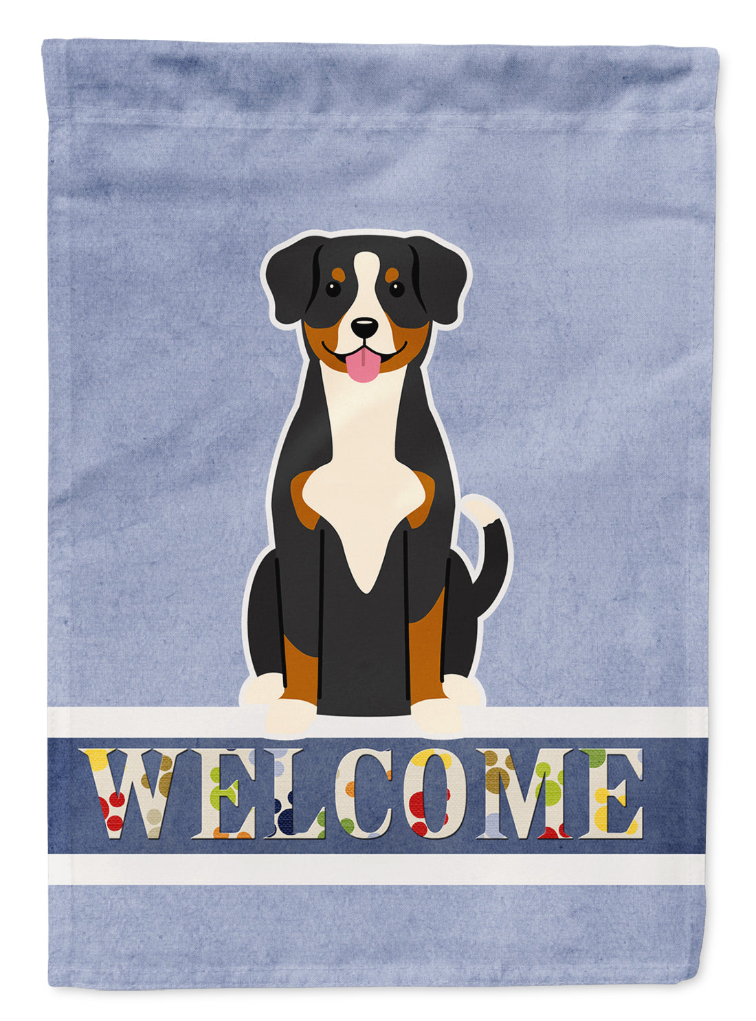 Entlebucher Welcome Flag Garden Size BB5619GF  the-store.com.