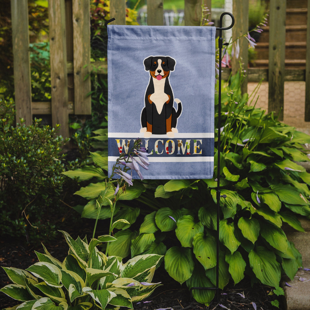 Entlebucher Welcome Flag Garden Size BB5619GF  the-store.com.