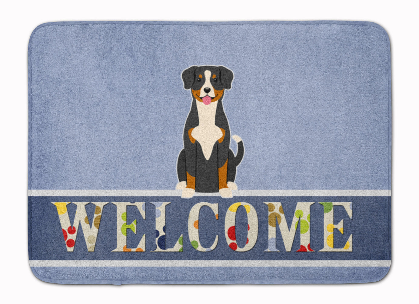 Entlebucher Welcome Machine Washable Memory Foam Mat BB5619RUG - the-store.com