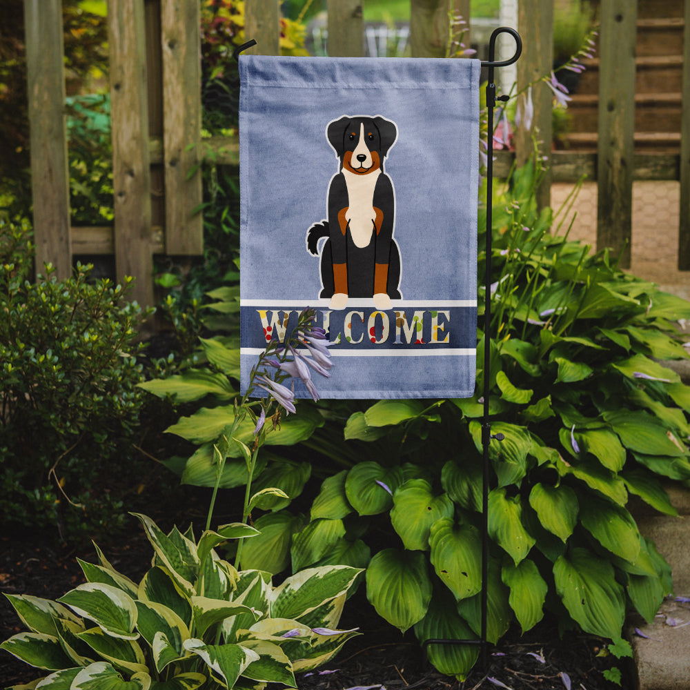 Appenzeller Sennenhund Welcome Flag Garden Size BB5624GF  the-store.com.