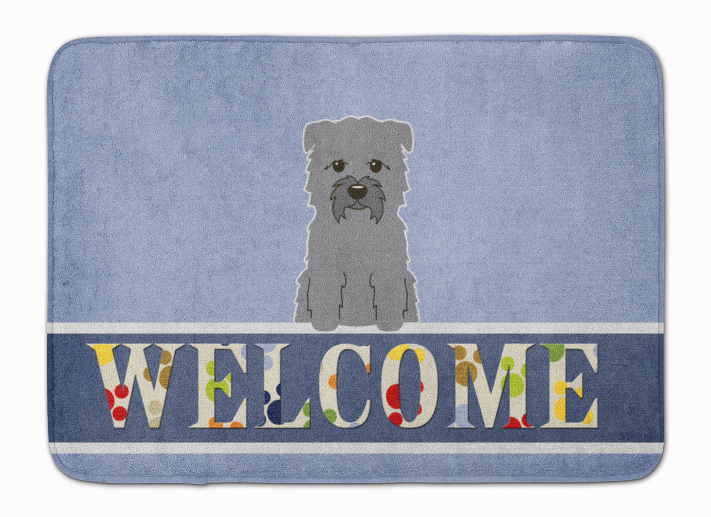 Glen of Imal Grey Welcome Machine Washable Memory Foam Mat BB5640RUG - the-store.com