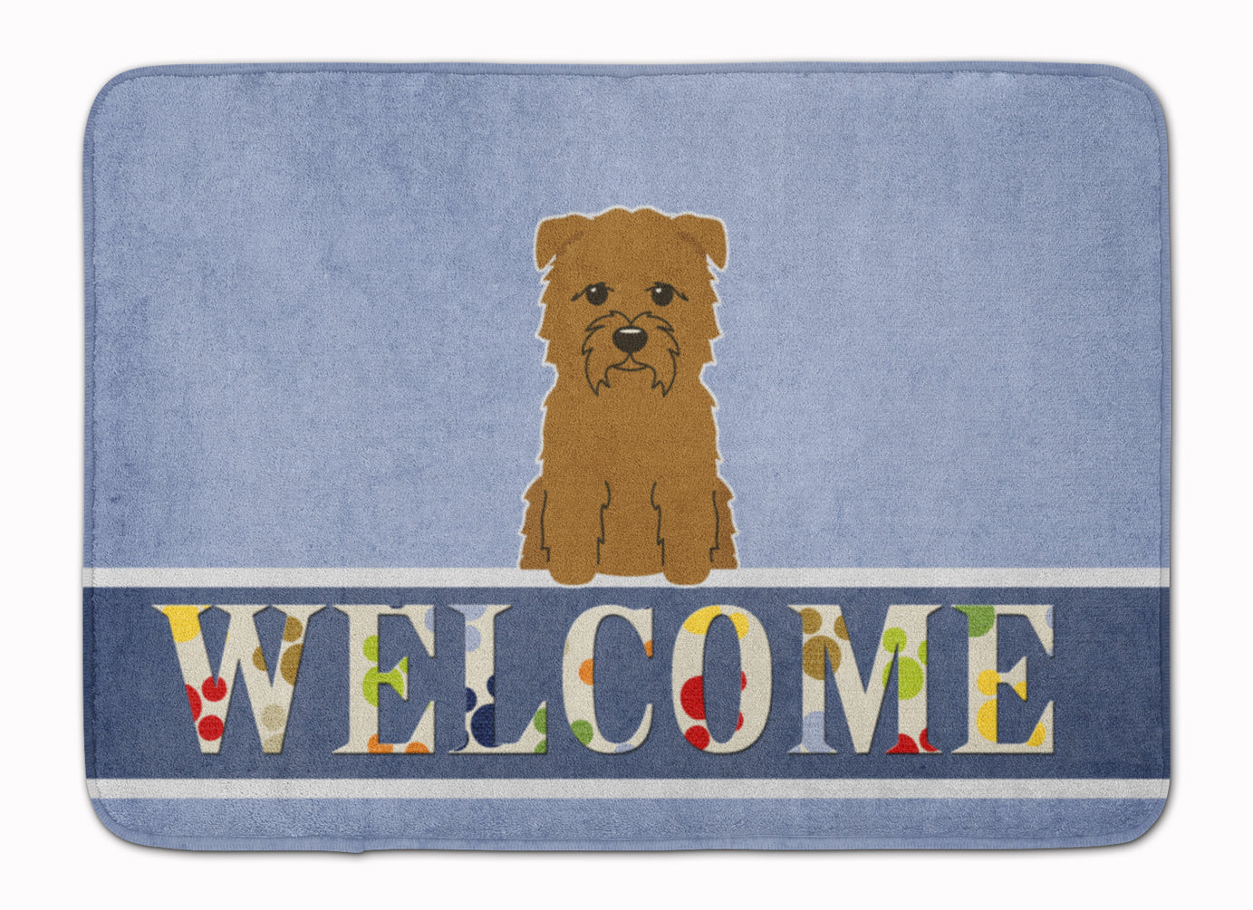 Glen of Imal Tan Welcome Machine Washable Memory Foam Mat BB5641RUG - the-store.com