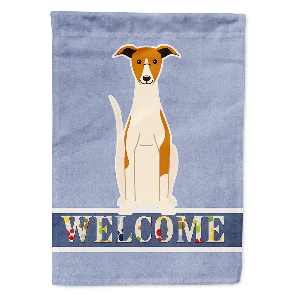 Whippet Welcome Flag Canvas House Size BB5680CHF  the-store.com.