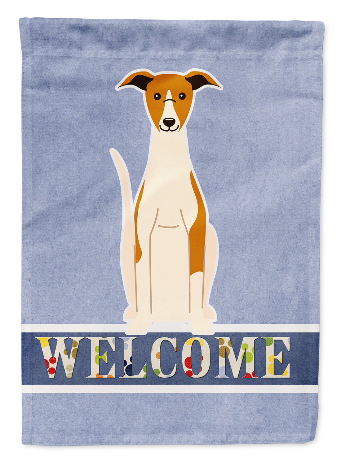 Whippet Welcome Flag Garden Size BB5680GF  the-store.com.