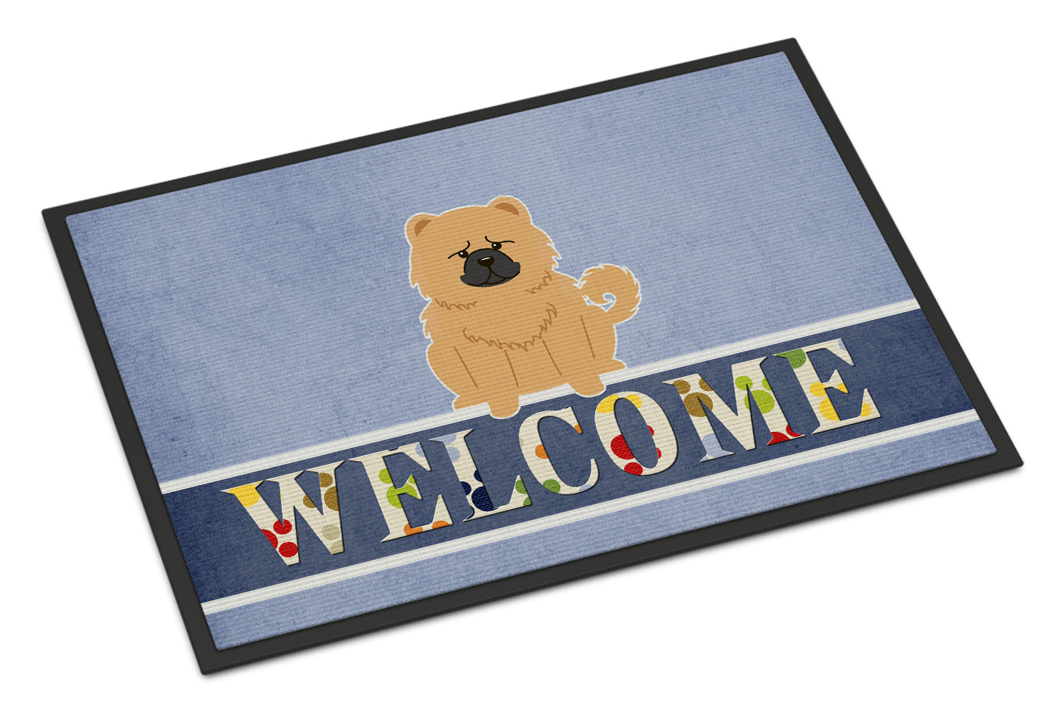 Chow Chow Cream Welcome Indoor or Outdoor Mat 18x27 BB5725MAT - the-store.com