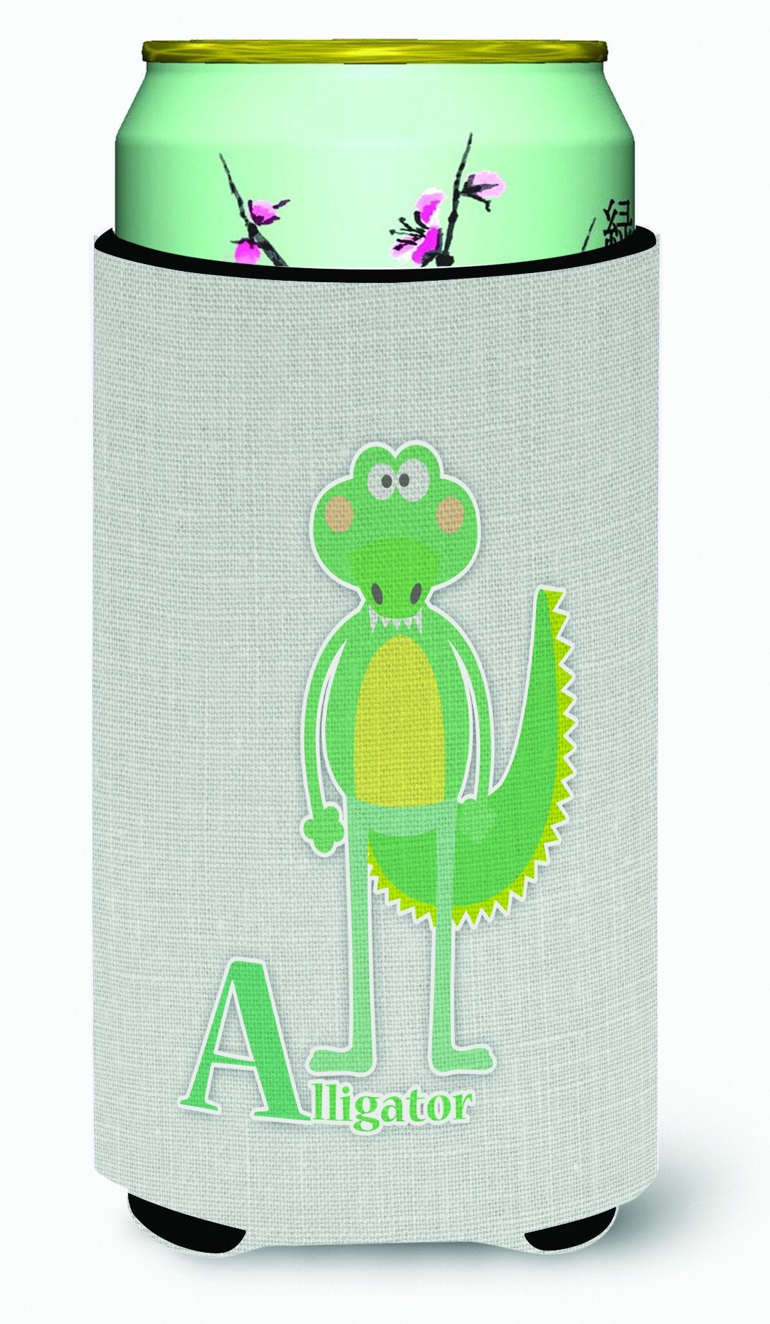 Alphabet A for Alligator Tall Boy Beverage Insulator Hugger BB5726TBC by Caroline's Treasures