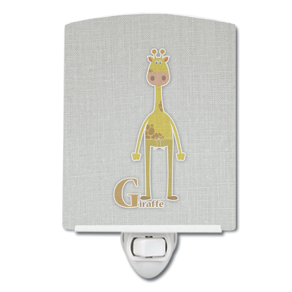 Alphabet G for Giraffe Ceramic Night Light BB5732CNL - the-store.com