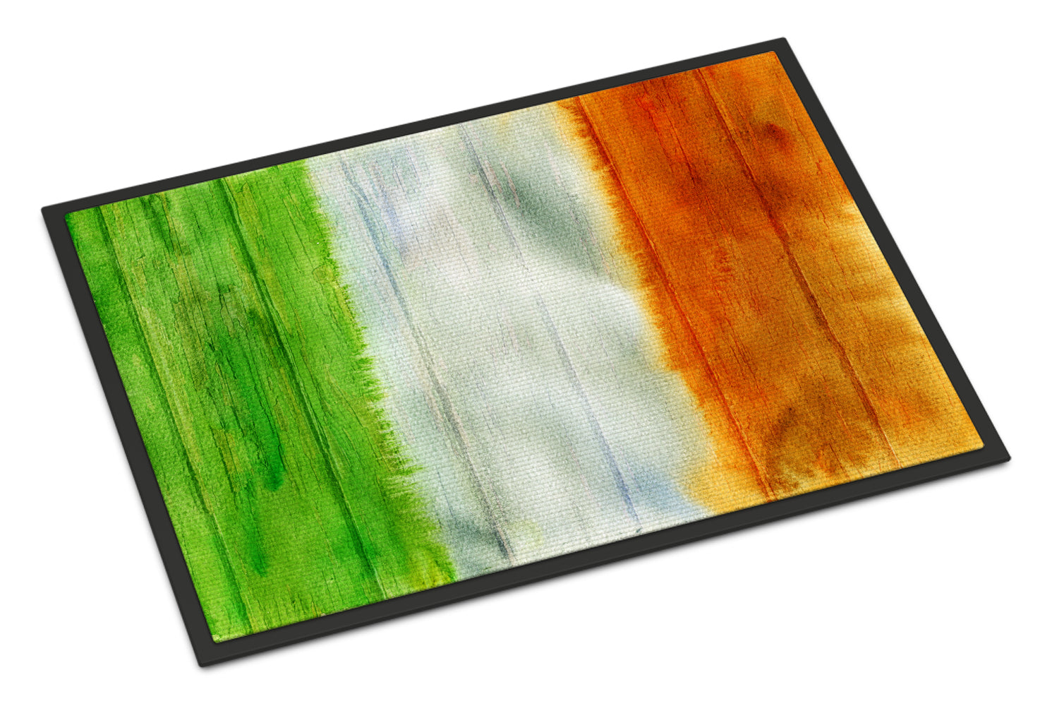 Irish Flag on Wood Indoor or Outdoor Mat 18x27 BB5753MAT - the-store.com