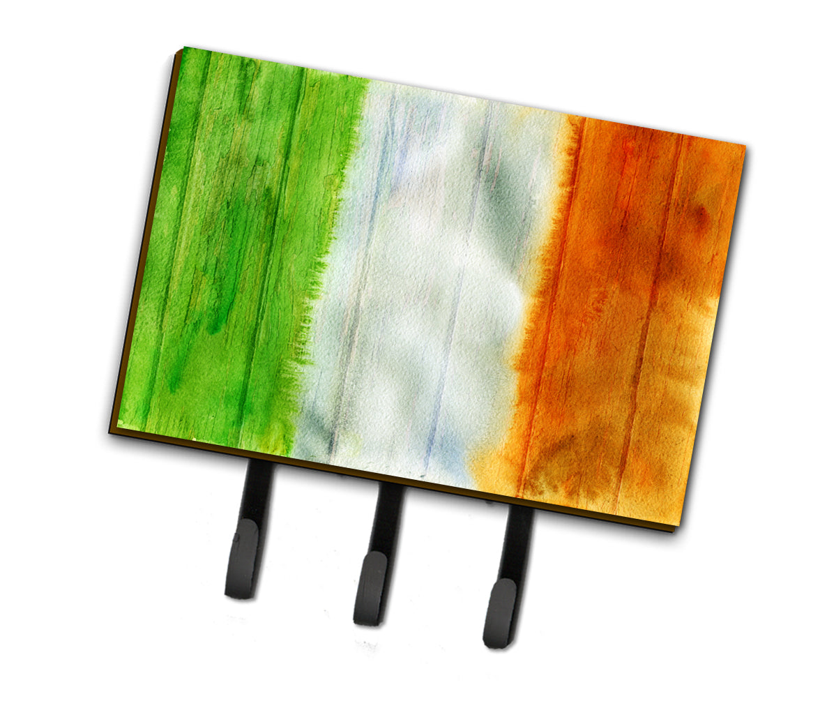 Irish Flag on Wood Leash or Key Holder BB5753TH68  the-store.com.