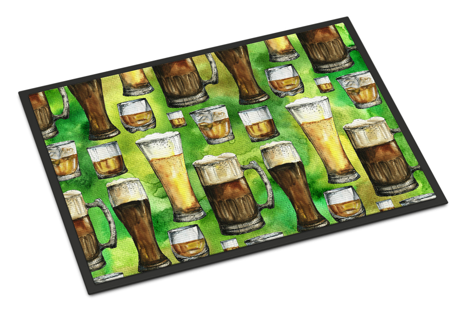 Irish Beers Indoor or Outdoor Mat 18x27 BB5758MAT - the-store.com