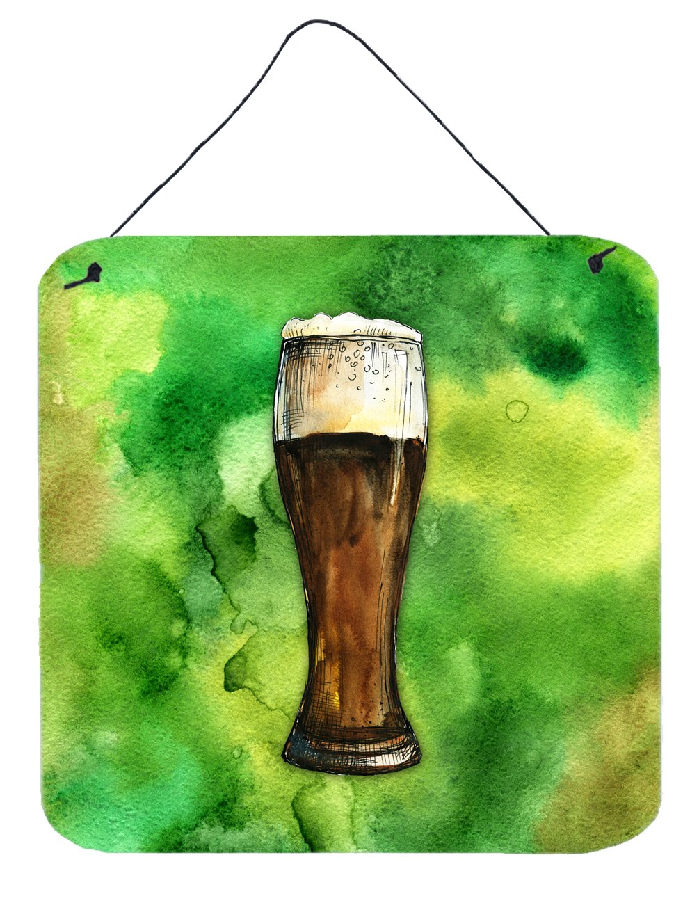 Irish Beer Dark Wall or Door Hanging Prints by Caroline's Treasures