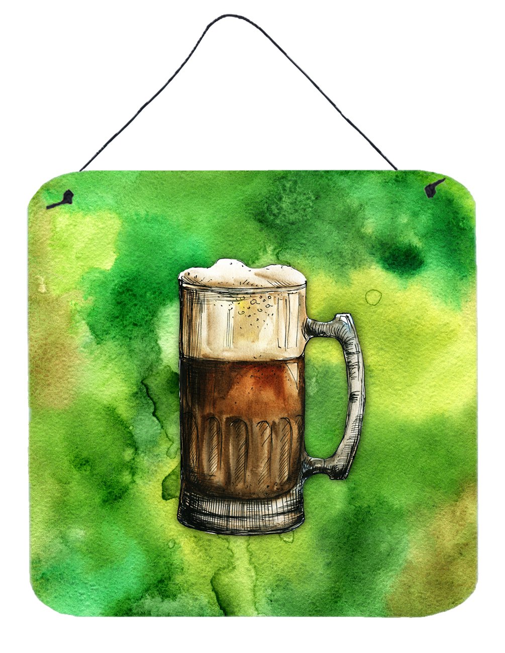 Irish Beer Mug Wall or Door Hanging Prints by Caroline&#39;s Treasures