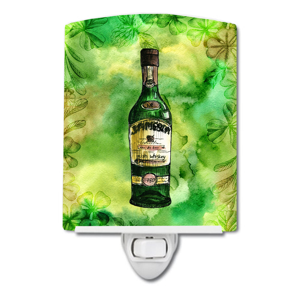 Irish Whiskey Bottle Ceramic Night Light BB5765CNL - the-store.com