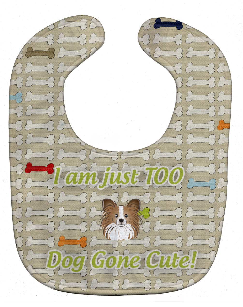 Too Cute Papillon Baby Bib BB5817BIB - the-store.com