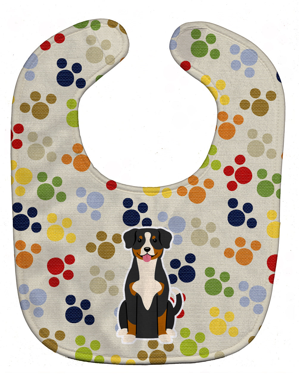 Pawprints Entlebucher Baby Bib BB5867BIB - the-store.com