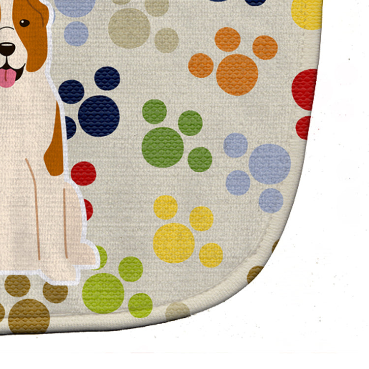 Pawprints Central Asian Shepherd Dog Baby Bib BB5878BIB - the-store.com