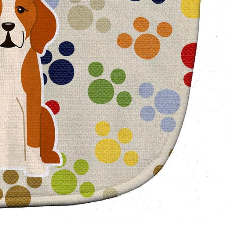 Pawprints English Foxhound Baby Bib BB5939BIB - the-store.com