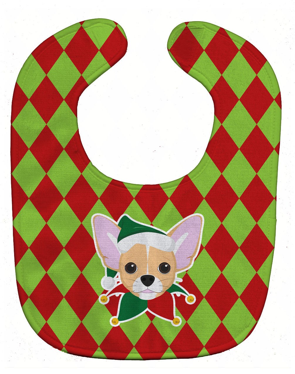 Christmas Chihuahua Baby Bib BB5977BIB - the-store.com