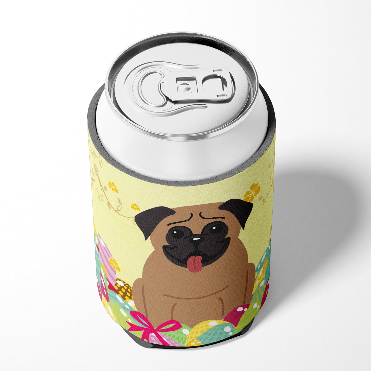 Easter Eggs Pug Brown Can or Bottle Hugger BB6005CC  the-store.com.