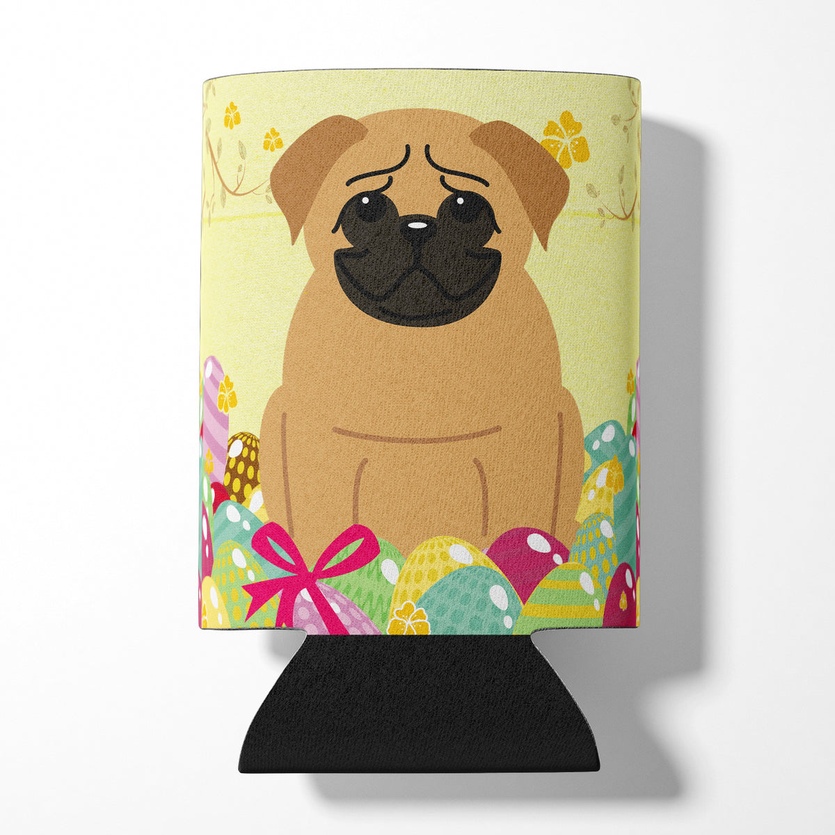 Easter Eggs Pug Brown Can or Bottle Hugger BB6007CC  the-store.com.