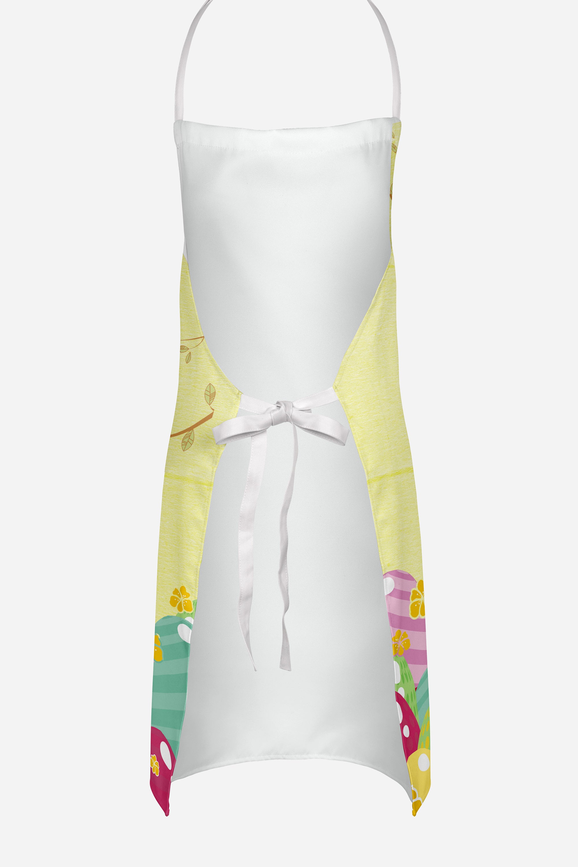 Easter Eggs Pug Fawn Apron BB6008APRON  the-store.com.