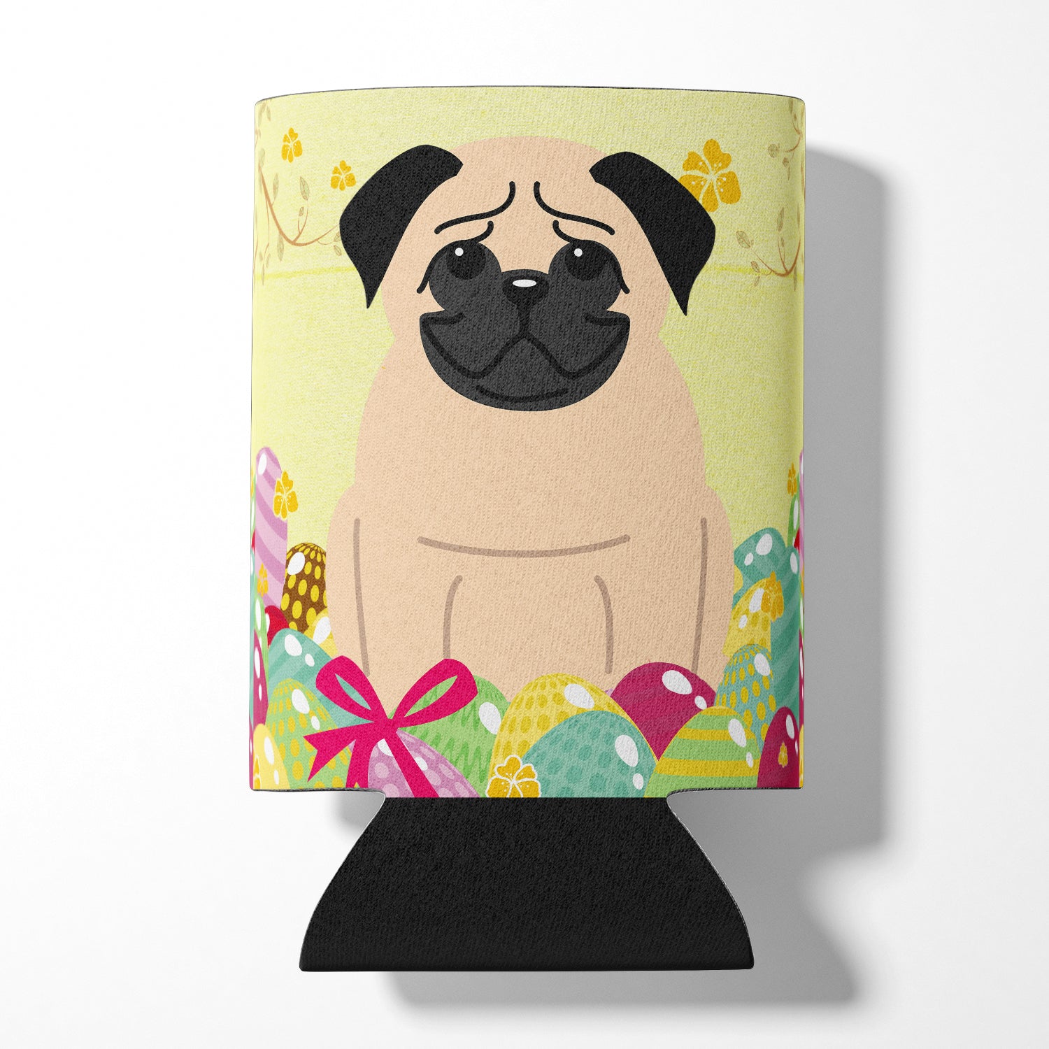 Easter Eggs Pug Fawn Can or Bottle Hugger BB6008CC  the-store.com.