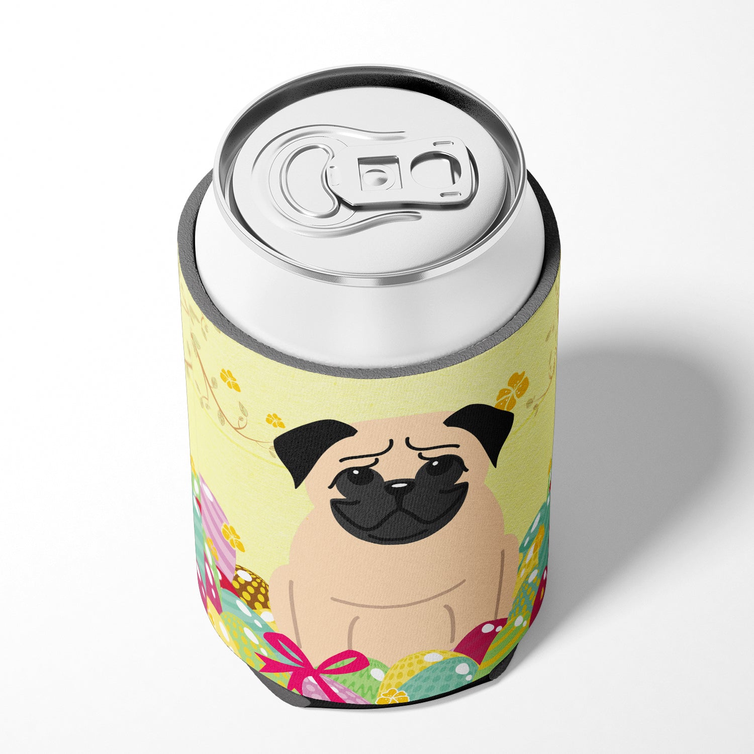 Easter Eggs Pug Fawn Can or Bottle Hugger BB6008CC  the-store.com.