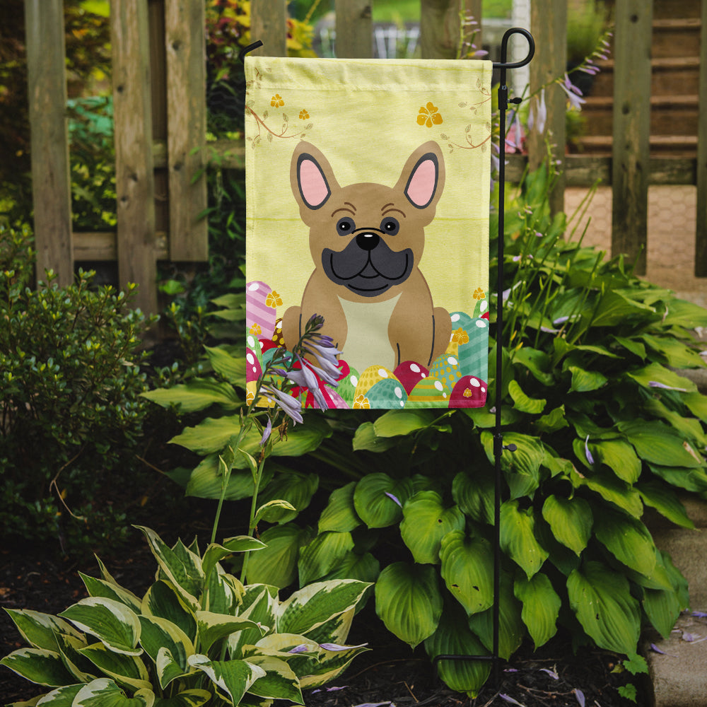 Easter Eggs French Bulldog Cream Flag Garden Size BB6010GF  the-store.com.