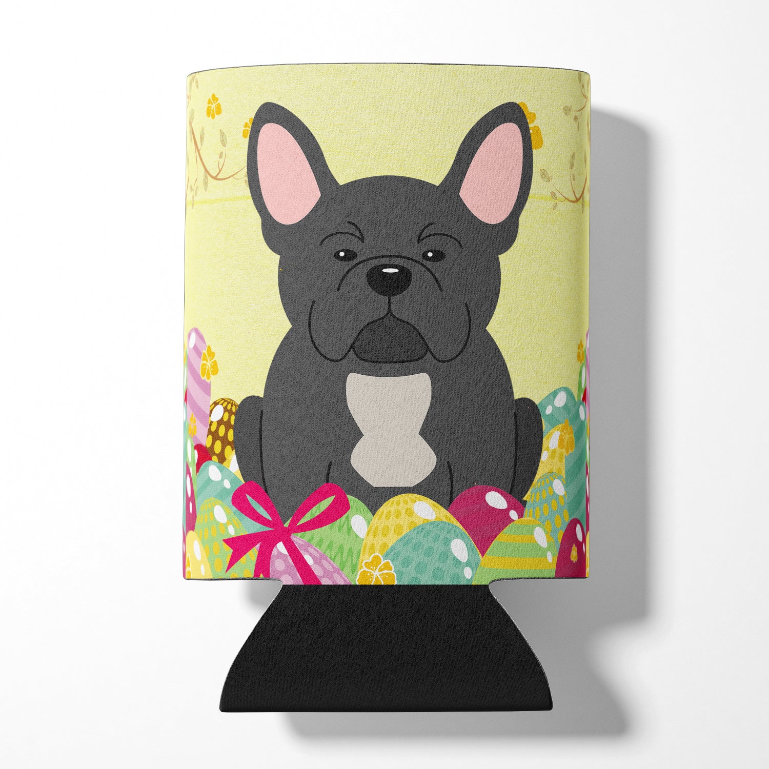 Easter Eggs French Bulldog Black Can or Bottle Hugger BB6014CC  the-store.com.